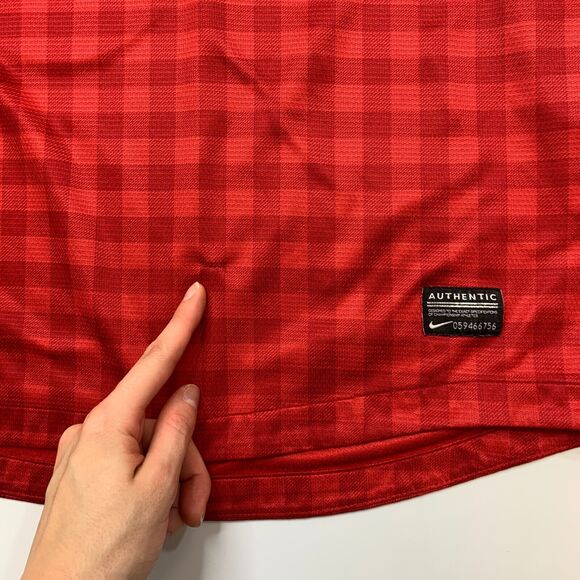 Nike Manchester United Home Jersey Men M Medium Red Soccer Football *Custom Name - Picture 13 of 15